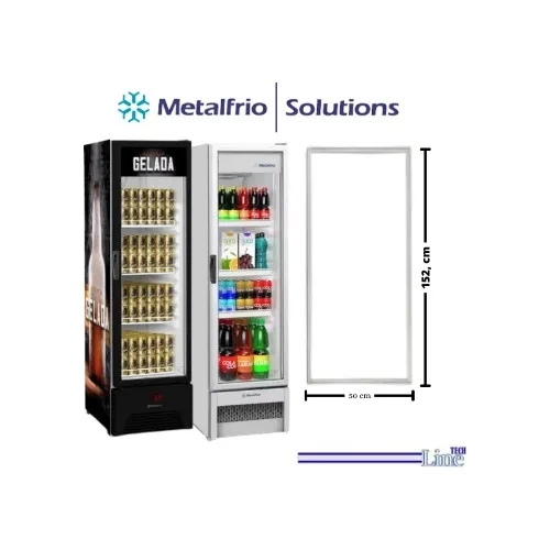 Gaxeta Borracha Freezer Metalfrio 152x50cm