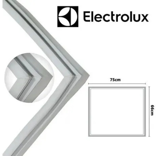 Borracha Gaxeta Electrolux H500 75x66