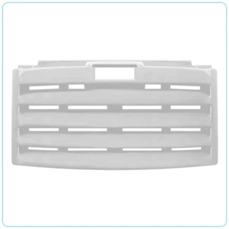 Grade Veneziana carenagem proteção saia rodapé tampa inferior Metalfrio