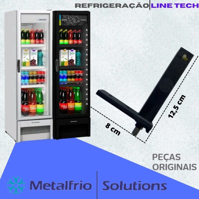 Mola da Porta / Barra de Torção para Geladeira Cervejeira Expositor Metalfrio