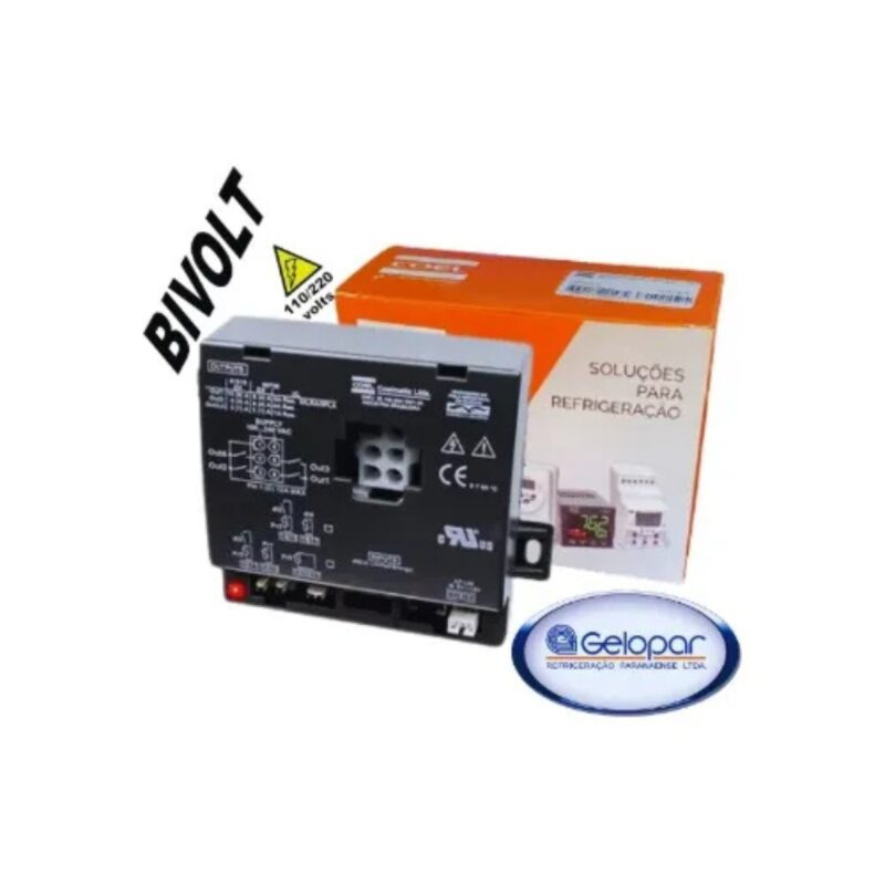 MÓDULO CONTROLADOR PARA AS GELADEIRAS EXPOSITORAS GELOPAR