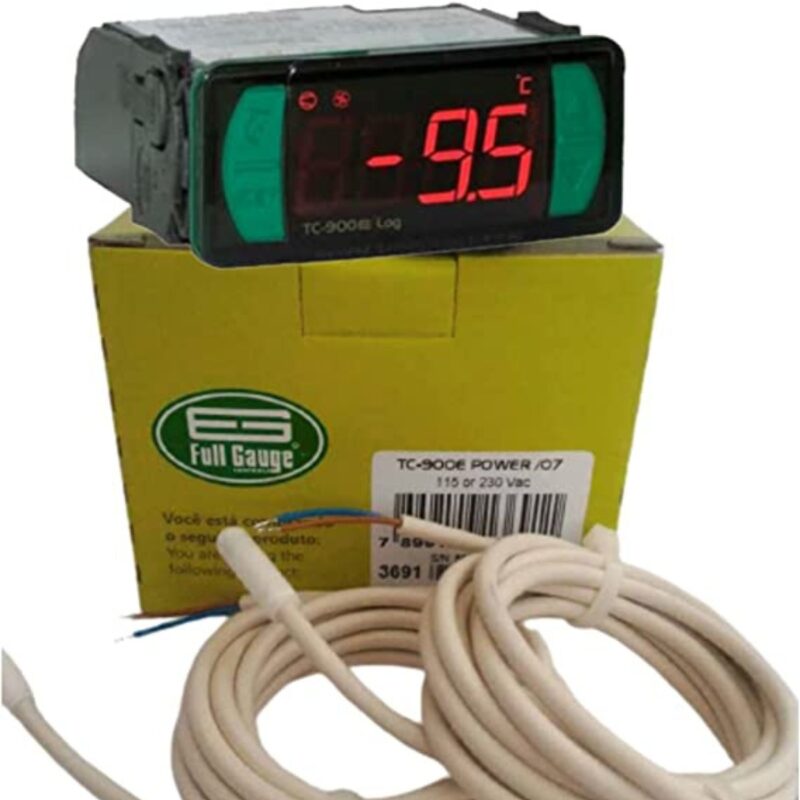 Controlador P/ Refrigeração Degelo Tc-900e Power Full Gauge