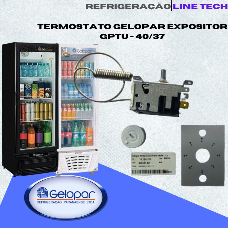 Termostato Para Expositor Gelopar Gptu40 Robert Shaw ORIGINAL