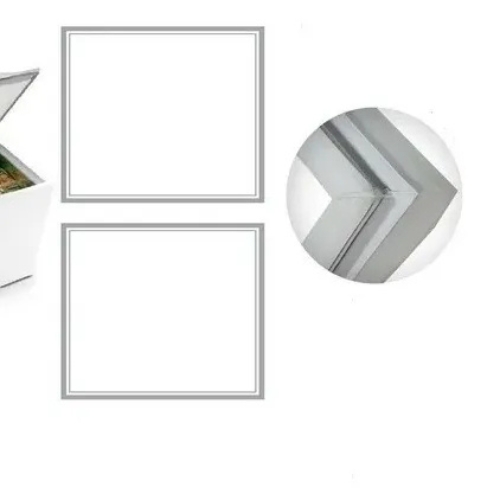 Borracha Gaxeta Electrolux H500 75x66 - Imagem 2