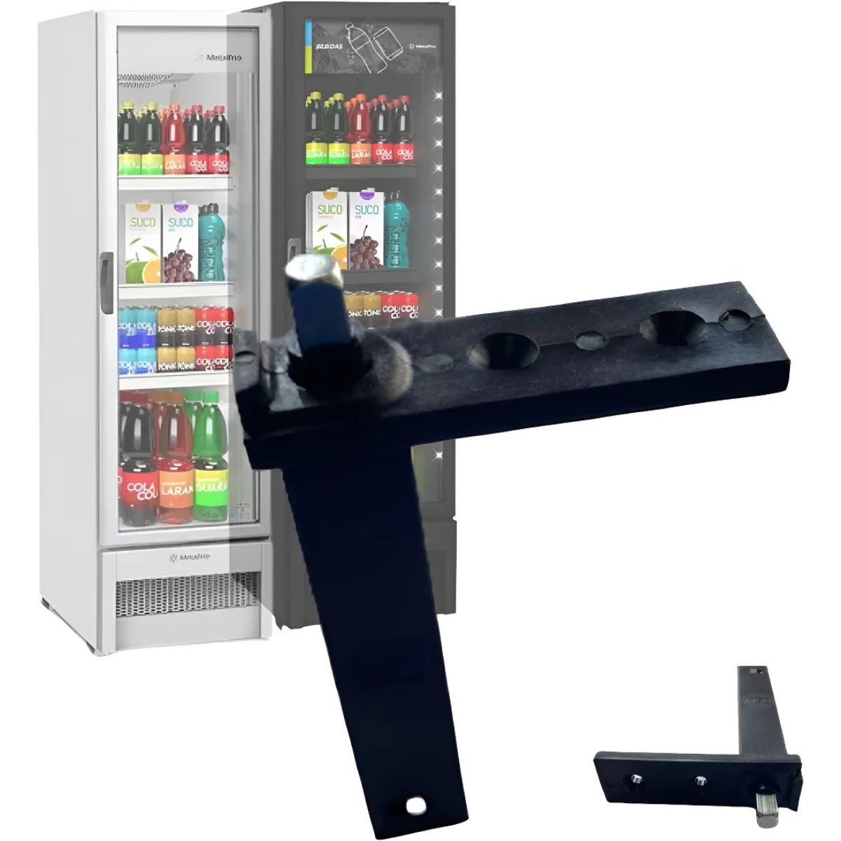 Mola da Porta / Barra de Torção para Geladeira Cervejeira Expositor Metalfrio - Imagem 2