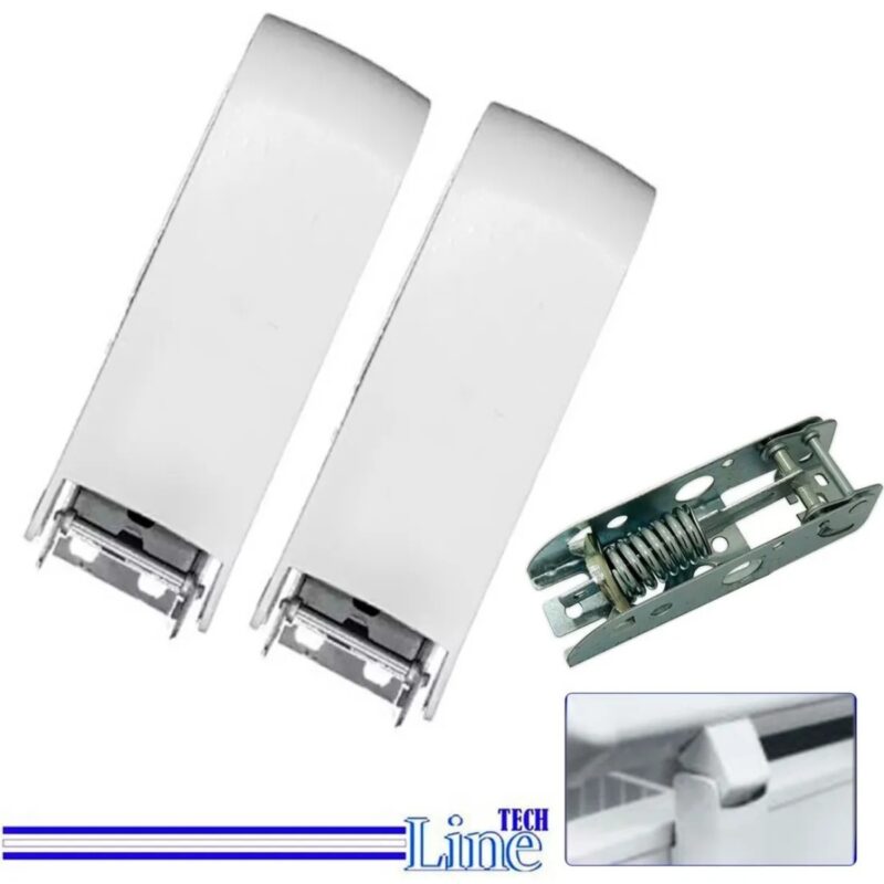 Kit de Dobradiças THC Fricon com capa e mola para Freezer Horizontal