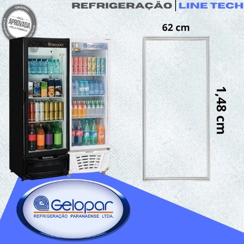 Gaxeta Borracha para expositor GELOPAR GPTU- 40 / GPTU-37