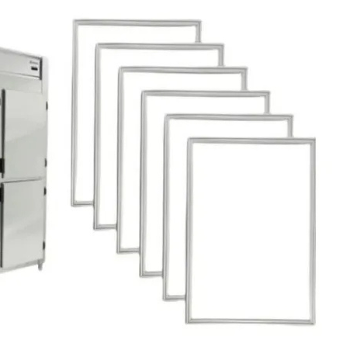 kit c/6 Gaxeta Borracha para expositor GELOPAR - Imagem 3