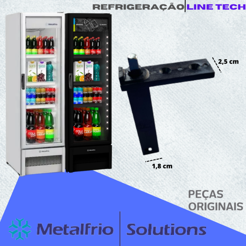 Barra de Torção para Geladeira Cervejeira Expositor Metalfrio