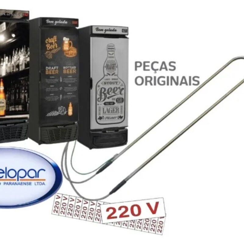 RESISTÊNCIA DEGELO PARA CERVEJEIRA GELOPAR GRBA 330/450L