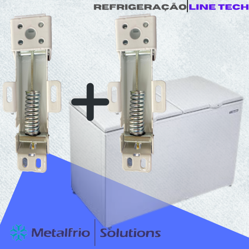 Dobradiça Com Mola Para Freezer Horizontal Metalfrio