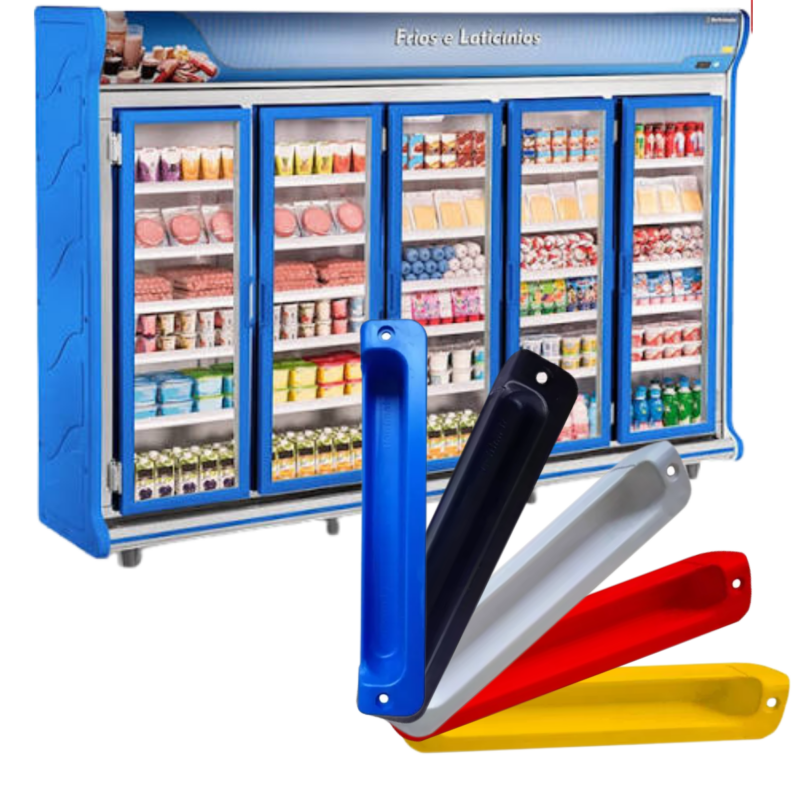 Puxador Embutido para Freezer Vertical Visa Cooler REFRIMATE